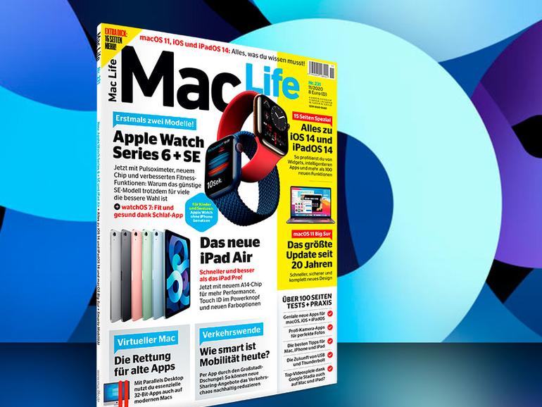 Die Neue Mac Life 11 Ist Da Apple Watch Series 6 Und Ipad Air Mac Life