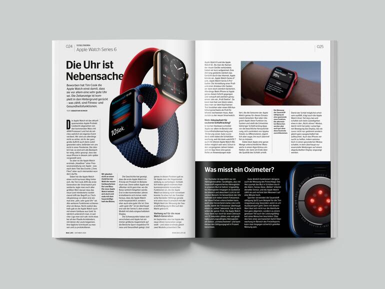 Die neue Apple Watch Series 6 und SE