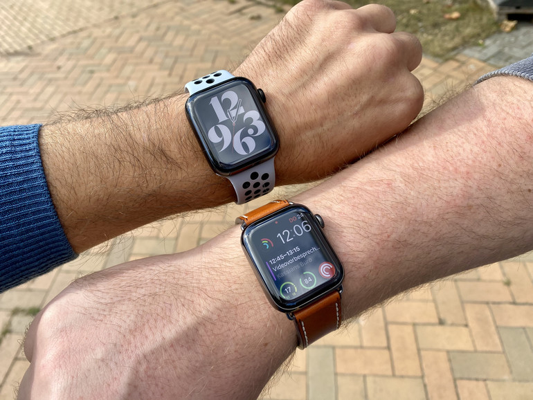 Uhrenvergleich! Was kann die Apple Watch Series 6 (unten), was die Series 5 (oben) noch nicht konnte?