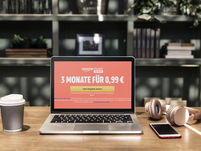 Bis zu vier Monate kannst du dir jetzt Amazon Music Unlimited sichern.