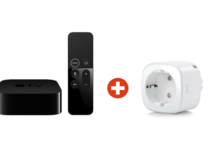 Das Apple TV gibt es mit einer smarten Steckdose zusammen zum Sonderpreis.