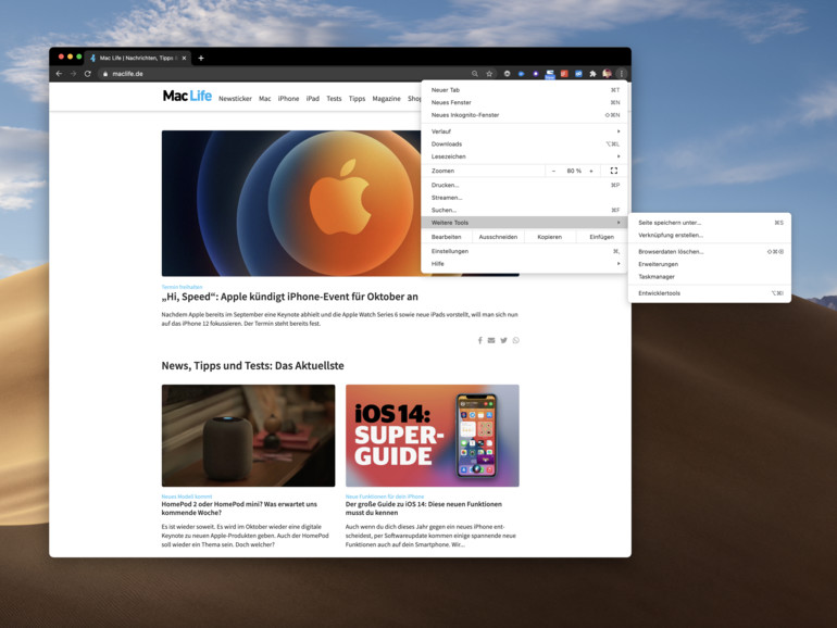 Die Besten Webbrowser Fur Den Mac Im Uberblick Mac Life