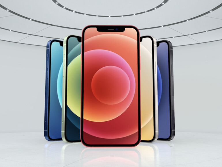 Das iPhone 12 gibt es in fünf verschiedenen Farben