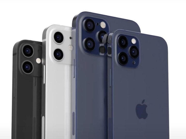 In vier Varianten soll das iPhone 12 erscheinen.