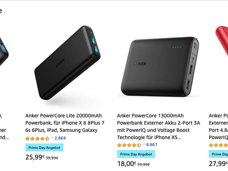 Leerer Akku unterwegs? Ankers Powerbanks springen ein, egal ob für Smartphones, Tablets oder Laptops.