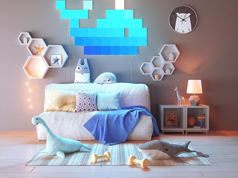 Die Nanoleaf-Sets sind zwischen 30 und 40 Prozent reduziert.