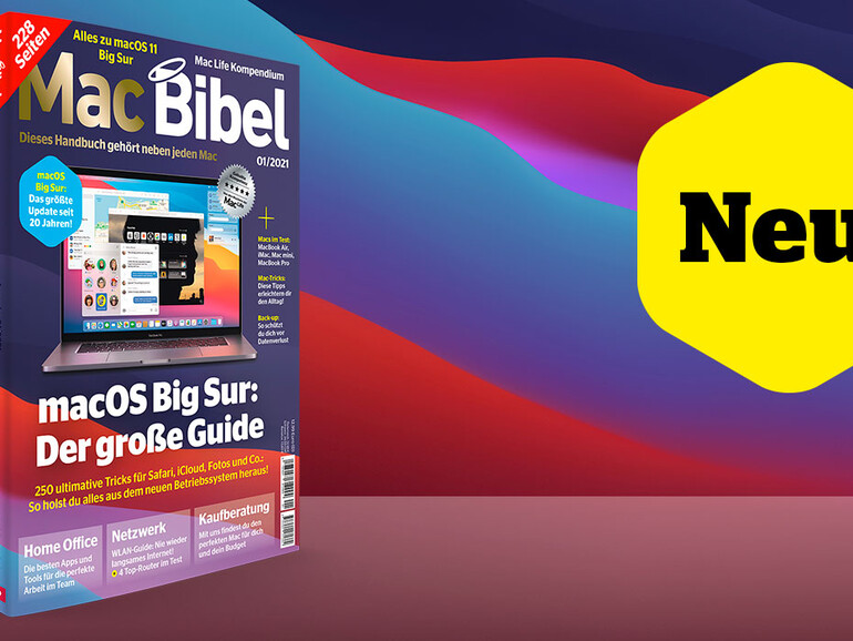 Die MacBibel gehört neben jeden Mac