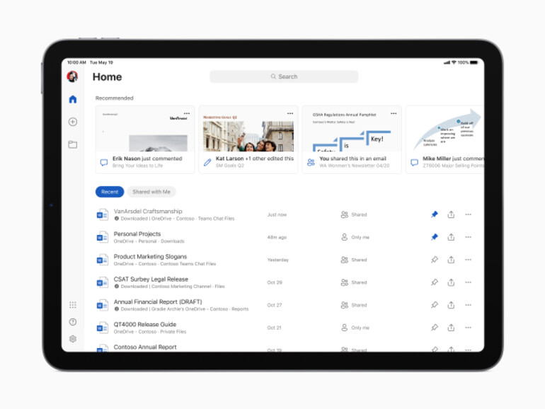 MS Office auf dem iPad