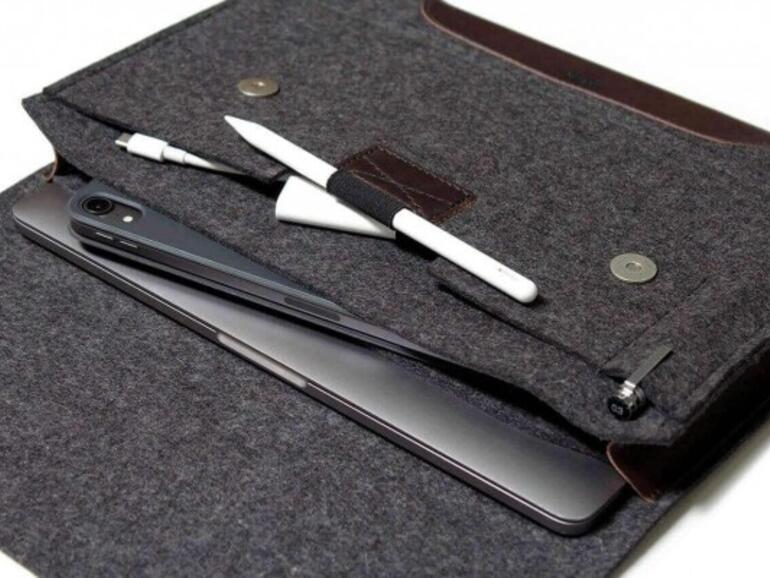 Taschen und Hüllen für iPad, MacBook und andere Laptops.