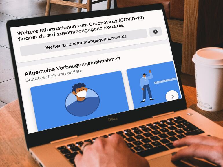 Werbung des Bundesgesundheitsministeriums auf Facebook