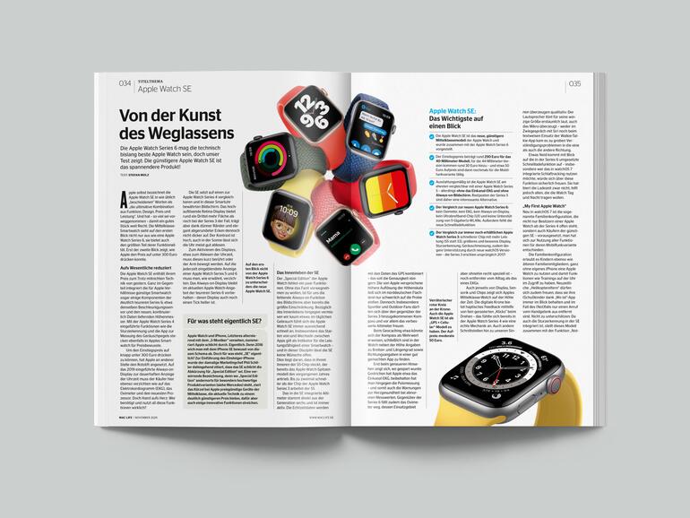 Die neue Apple Watch Series 6 und Apple Watch SE im Test