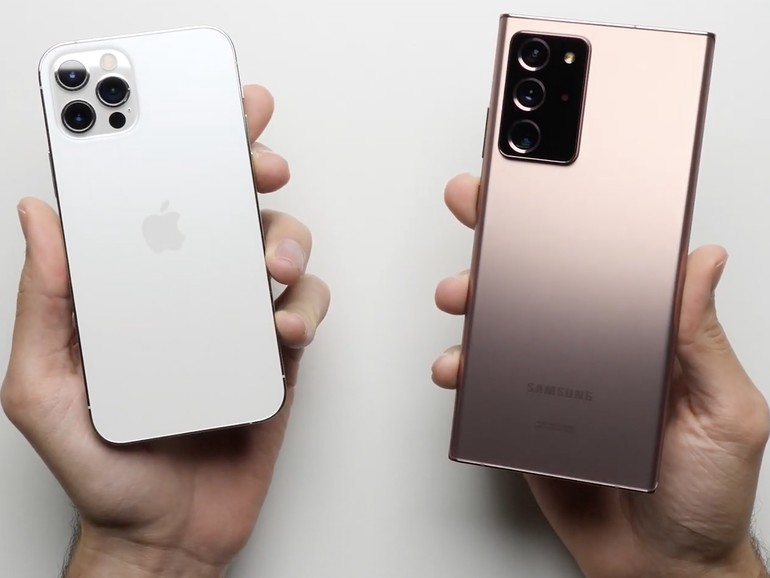 iPhone 12 Pro ist schneller als das Samsung Note 20 Ultra