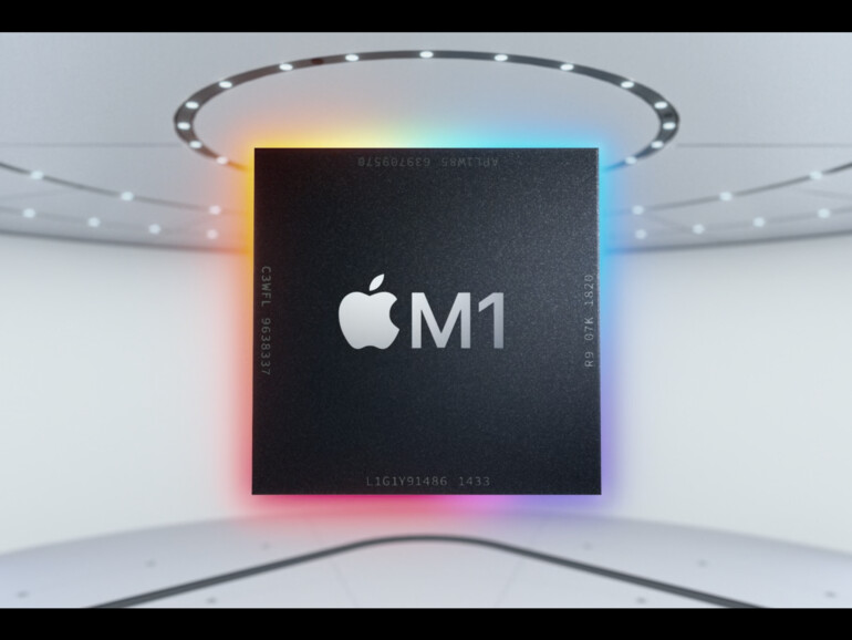 Apple stellt den ersten eigenen Chip für den Mac vor: Der M1 liefert mehr Leistung als bisherige Intel-Prozessoren und ist dabei noch deutlich energieeffizienter.