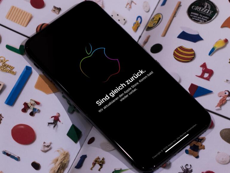 Der Apple Store ist zur Vorbereitung des Shopping-Events offline.