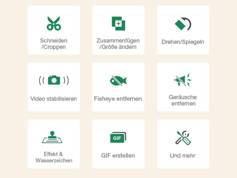 VideoProc enthält eine funktionsreiche Bearbeitungssuite für all ihre Bedürfnisse.