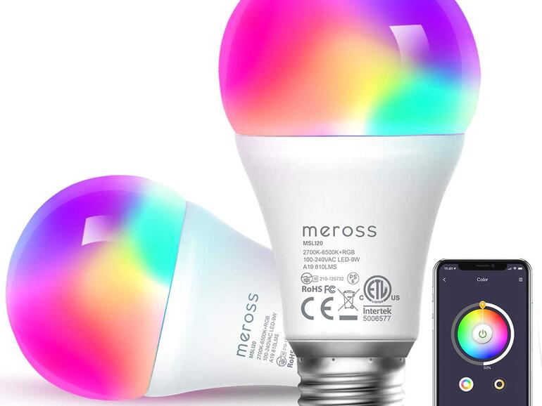 Am günstigsten ist das Set mit den Smart-WLAN-Glühbirne (ohne HomeKit-Support). 