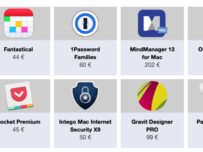 Diese Programme sind im Bundle enthalten.
