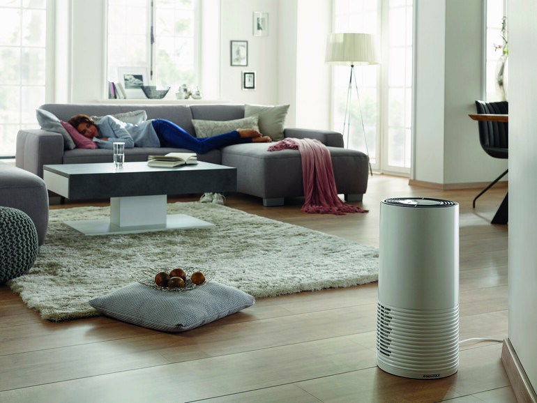 Soehnle Airfresh Clean Connect 500 im Wohnzimmer.