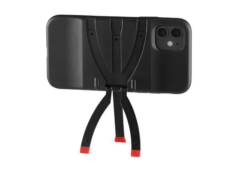 Joby Standpoint: Eine Handyhülle mit eingebauten Alu-Stativbeinen.