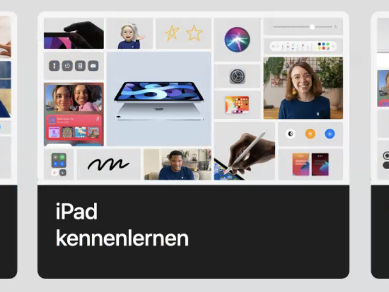 Mit „iPhone kennenlernen“, „iPad kennenlernen“ und „Mac kennenlernen“