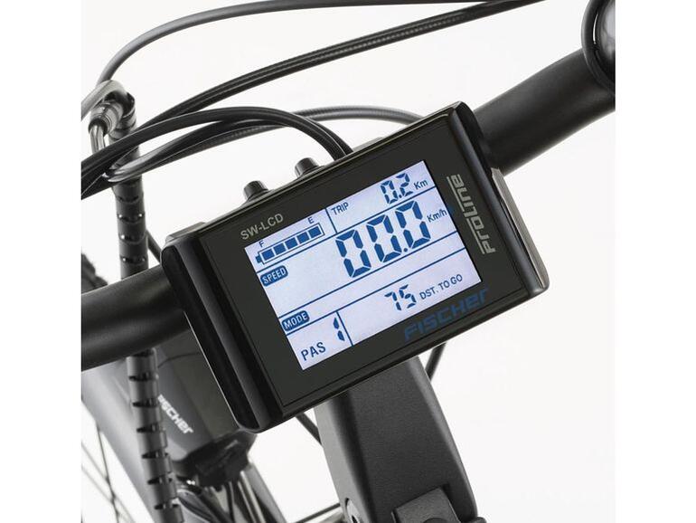 Display des E-Bike Fischer Trek 1806