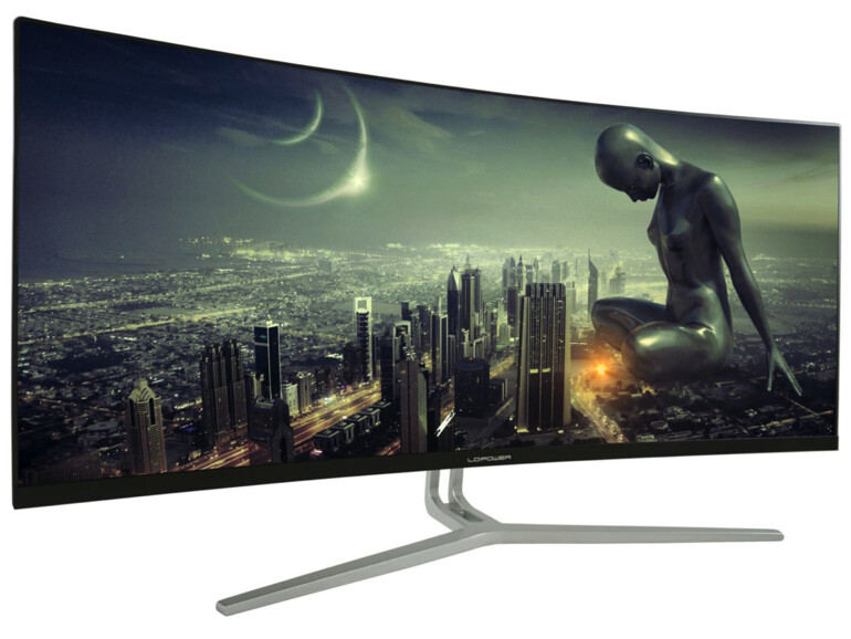 LC-Power LC-M34-UWQHD-100-C - So breit, dass er kaum auf dem Screenshot passt
