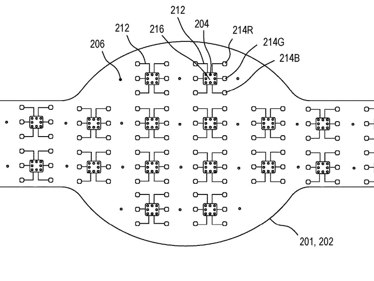 Patentzeichnung Apple Watch