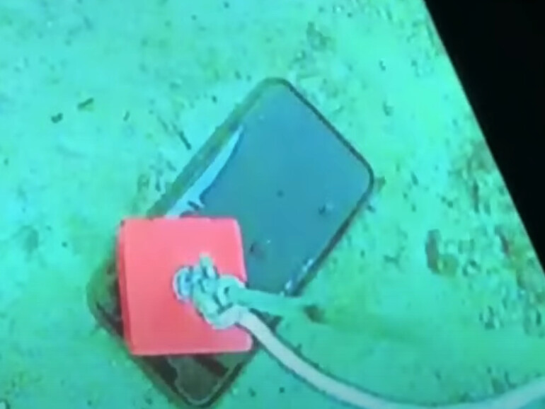 iPhone-Bergung unter Wasser