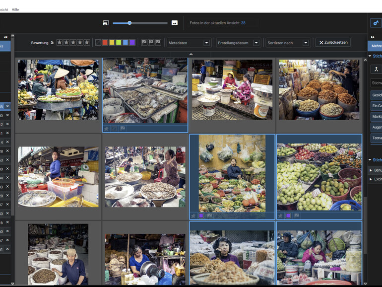 Ergebnis einer Stichwortsuche