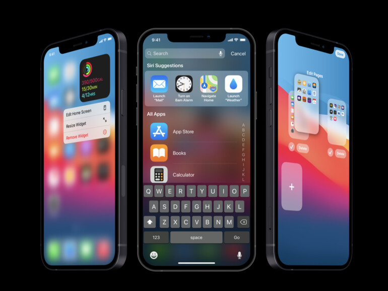 Der Home-Bildschirm könnte in iOS 15 noch feiner angepasst werden.