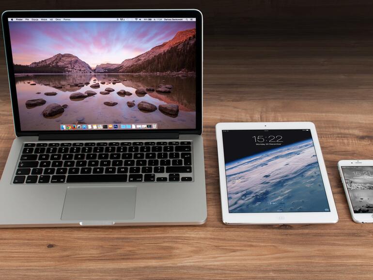 Mac, iPad und iPhone