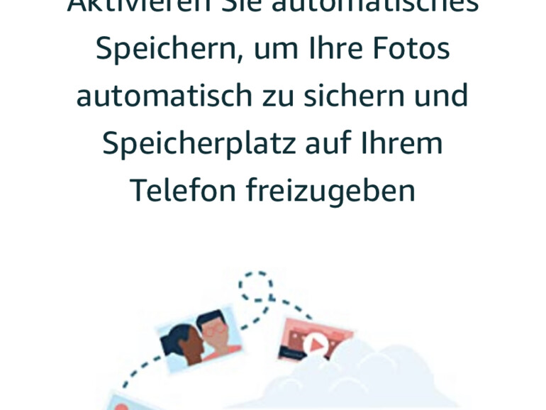 ... und ein erstes Bild hochladen.