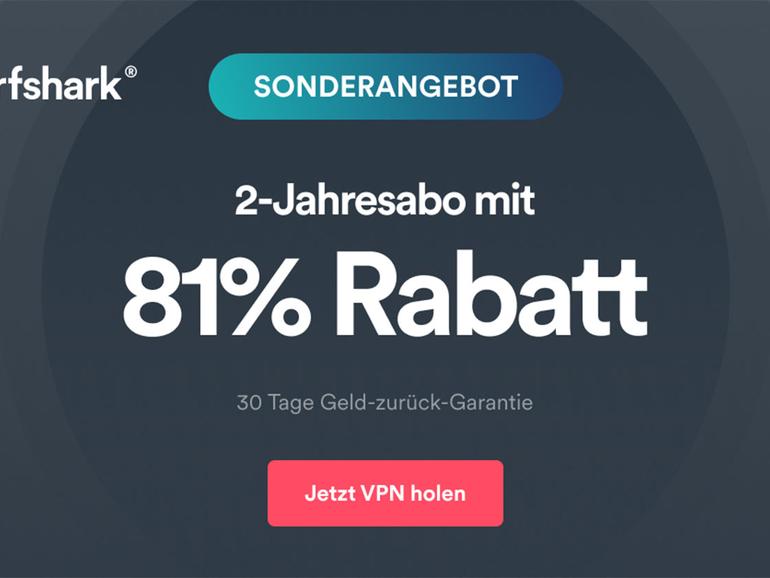 Aktuell lockt Surfshark mit einem sehr attraktiven Angebot.
