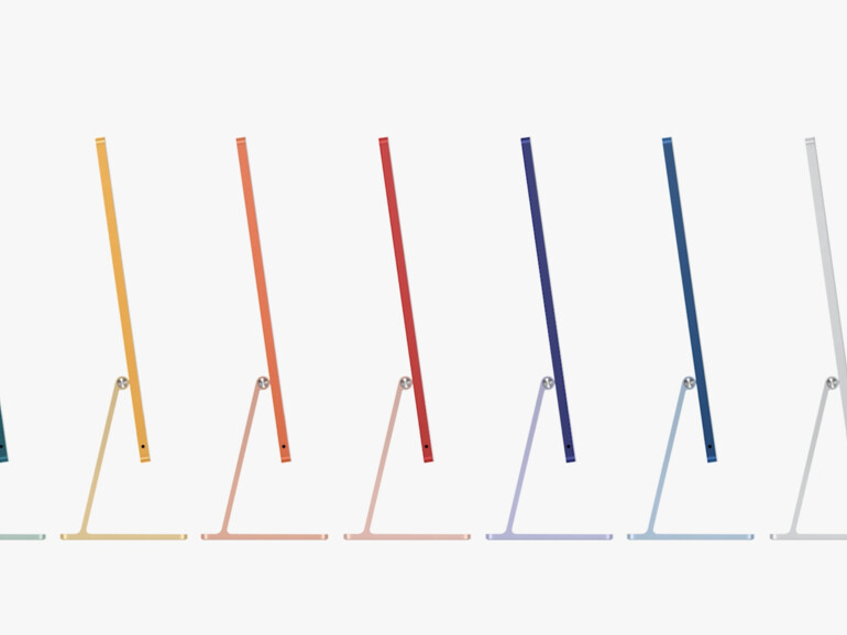 Alle Farben des 24" iMac