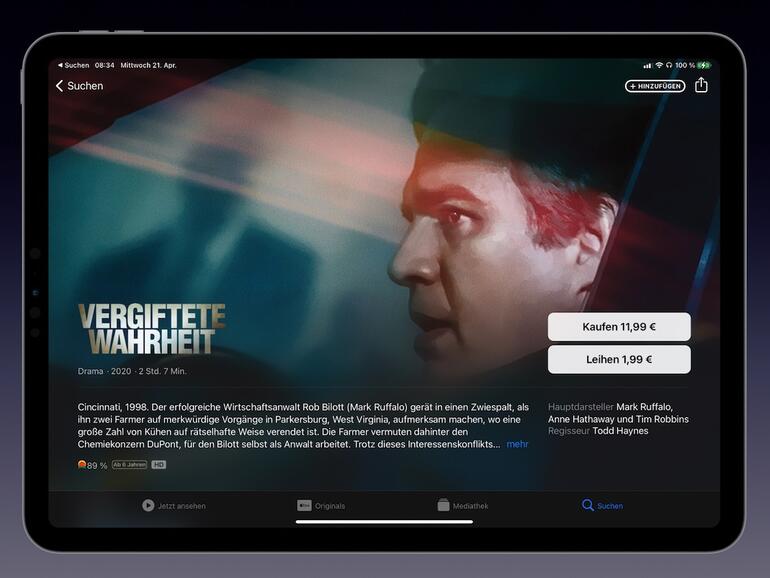iTunes Movie Mittwoch - Vergiftete Wahrheit