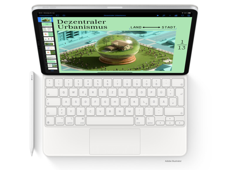 iPad Pro mit Magic Keyboard