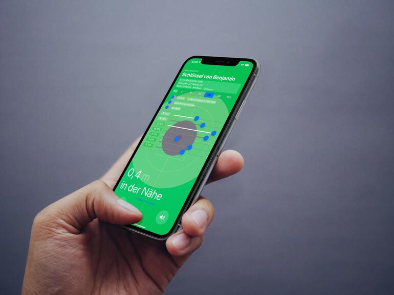 Die AirTags verbergen ein geheimes Menü