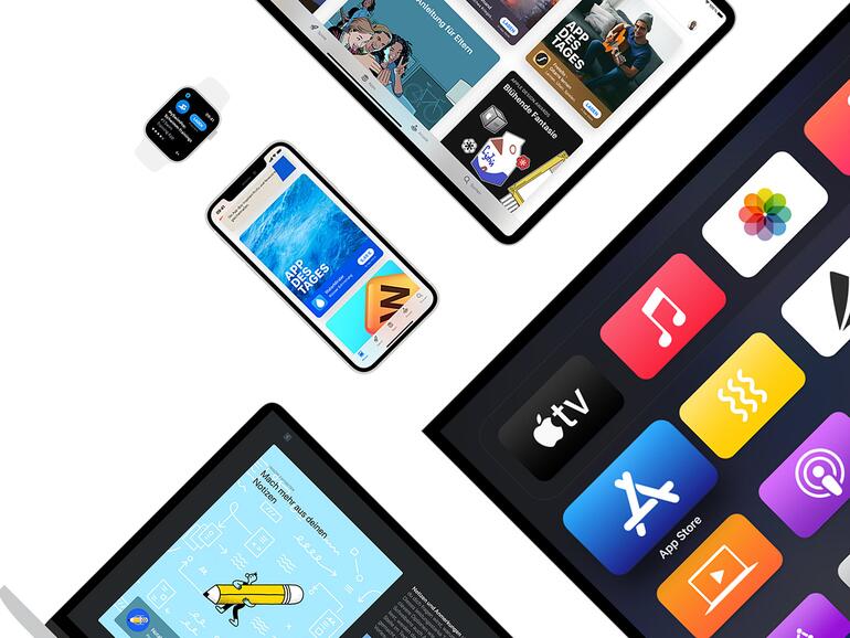 Der App Store ist auf nahezu allen Apple-Geräten verfügbar