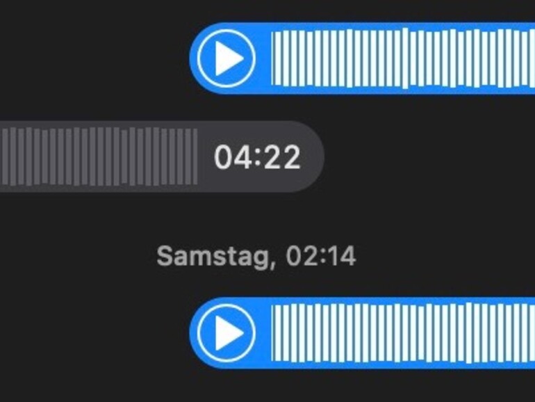 Auch wenn mit der Übermittlung der Metadaten zu einer Sprachnachricht, etwa ihrer Länge, alles klappt, ist noch lange nicht gesagt, dass Sprachnachrichten in Apples iMessage Spaß machen.