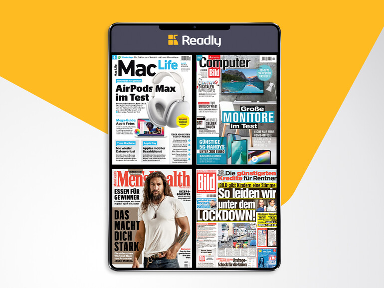 Mit der Readly-App, die für iOS, Android und Kindle Fire verfügbar ist, blätterst du bequem von Seite zu Seite in der Ausgabe deiner Wahl.