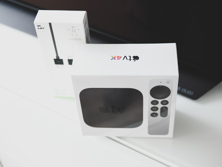 Die aktualisierte Version des Apple TV 4K kann HDMI 2.1 und unterstützt damit einhergehend auch eARC.