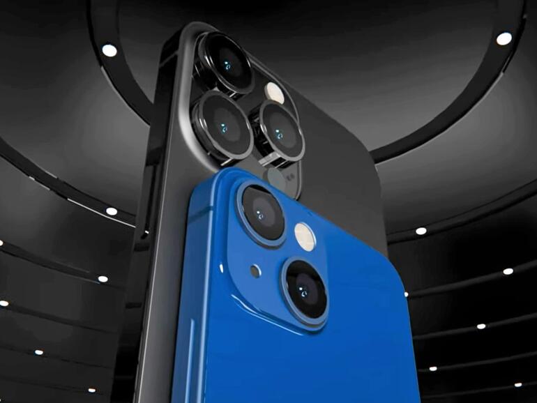 So soll das iPhone 13 und das iPhone 13 min aussehen