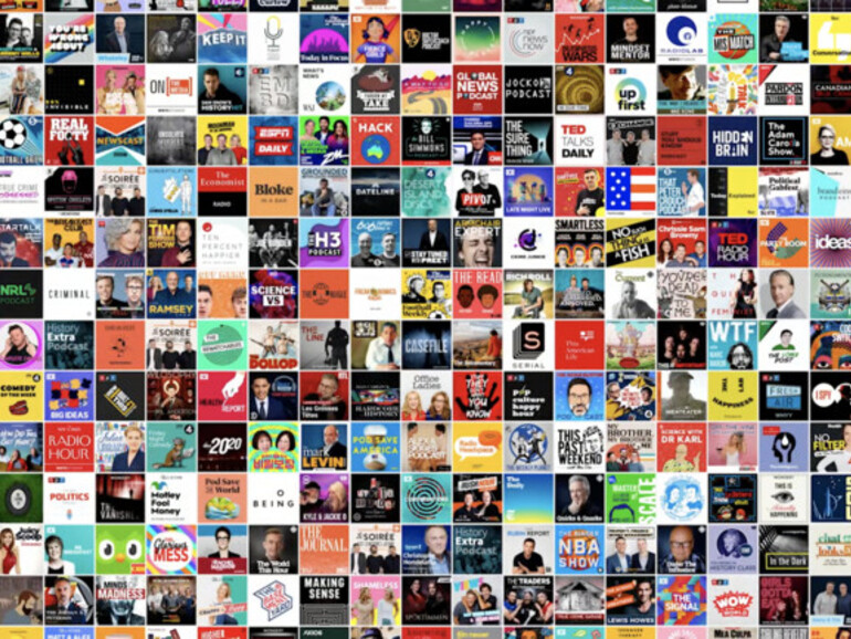Podcasts werden künftig auch kuratiert.