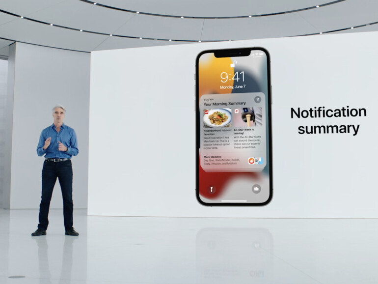 Benachrichtigungen lassen sich ab iOS 15 zusammenfassen