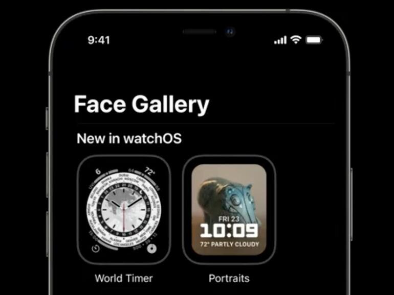 watchOS 8 Zifferblatt