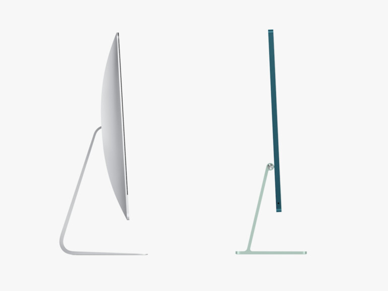 Apples neuer iMac ist deutlich dünner als sein Vorgänger