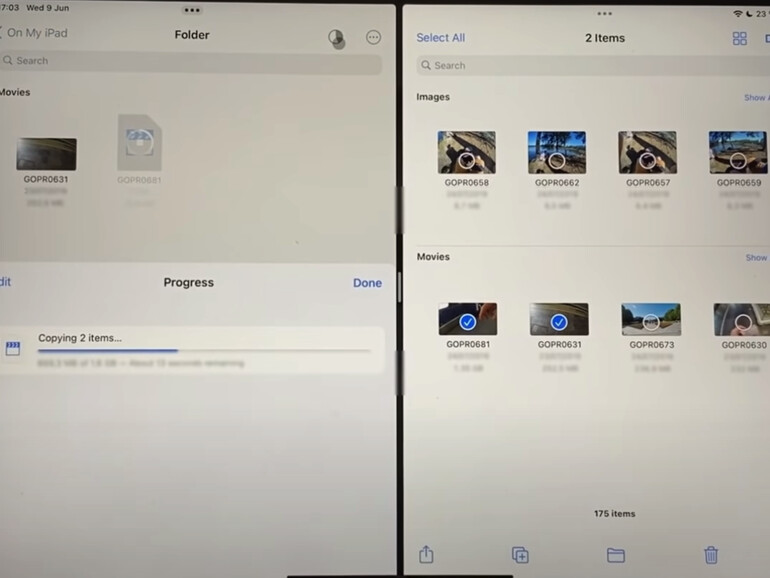 So sieht der Fortschrittsbalken aus