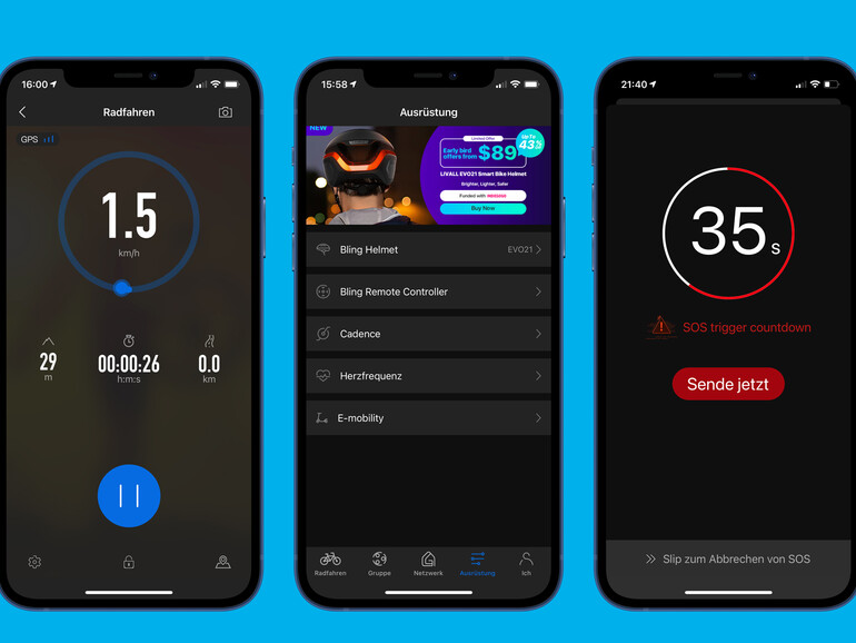 Die App funktioniert, gewinnt aber sicher keinen Innovationspreis.