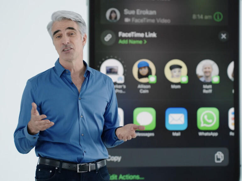 Craig Federighi stellt iOS 15 vor
