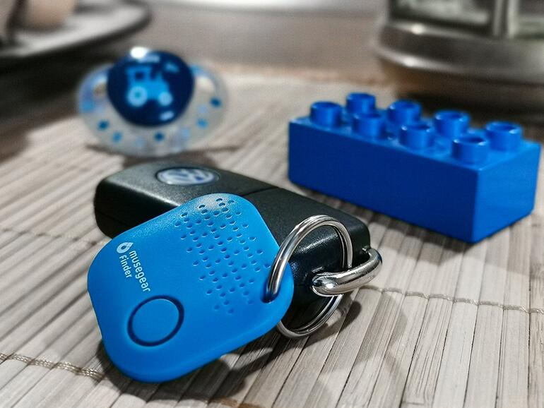 Musegear bietet seine Tracker in verschiedenen Formen und Farben an.